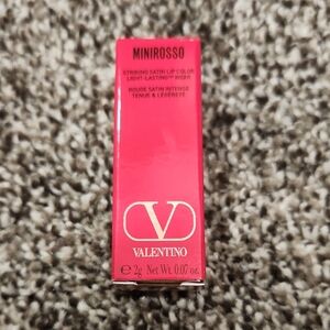 Valentino Minirrosso Satin Lipstick - Bold Red